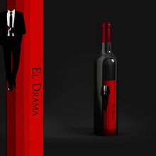 Vino " El Drama". Projekt z dziedziny Projektowanie produktowe użytkownika Rafael Miranda - 14.09.2015