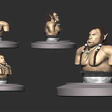 Mi Proyecto del curso Modelado de personajes en 3D. Un progetto di 3D di camilo avila - 18.10.2017