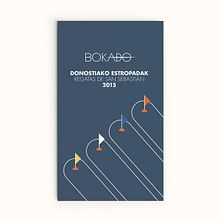 Cartel realizado para el Grupo Bokado con motivo de las Regatas de la Concha. Art Direction, Design, and Graphic Design project by TGA - 09.02.2015
