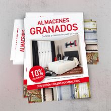 Folleto publicitario | Almacenes Granados. Design, Information Design, Graphic Design, Marketing, and Advertising project by Noemí Luque - 09.15.2015