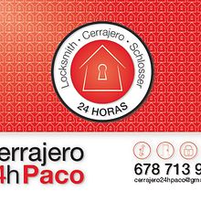 Cerrajero24h _ Identidad Gráfica . Br, ing, Identit, Editorial Design, Graphic Design, Advertising, and Screen Printing project by JOSE ANDRES HERNANDEZ NAVARRO - 09.15.2015