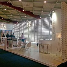 Stand Feria Mood 2013 Bruselas. Een project van Interactief ontwerp van Laura Álvaro Martínez - 15.09.2015