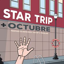 Poster de presentación "Star Trip". Un proyecto de Diseño gráfico e Ilustración tradicional de Chema Castaño - 16.09.2015