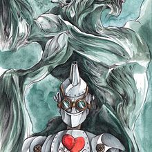 El Mago de OZ. Character Design, and Traditional illustration project by Diego A. Bartolomé López - 08.09.2014
