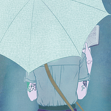 I wish I could be reading all day. Un proyecto de Ilustración tradicional de Sara HP - 20.09.2015