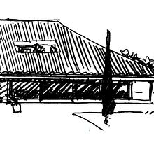 Villa del Mentidero. Arquitetura e Ilustração tradicional projeto de Javier Rubio Donzé - 01.07.2015