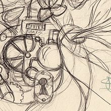 San Valentín. Traditional illustration project by Diego A. Bartolomé López - 02.19.2015