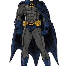 - Ilustración Batman - . Un progetto di Graphic design di Nuria Varas Sancho - 21.09.2015