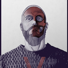 Vikings: Red inside. Un proyecto de Ilustración tradicional de Leonardo Hernandez - 21.09.2015