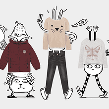 Pull & Bear Kids. Un proyecto de Animación e Ilustración tradicional de Pablo ientile - 21.09.2015
