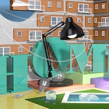 Mi Proyecto del curso Dirección de Arte con Cinema 4D. 3D project by Raúl de Frutos - 02.17.2016
