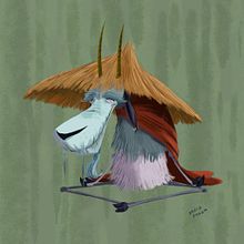 Capricornio. Een project van Ontwerp van personages y Traditionele illustratie van David Pavón Benítez - 21.09.2015