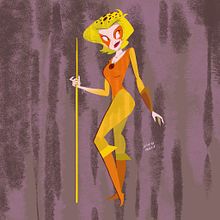 Cheetara. Een project van Ontwerp van personages y Traditionele illustratie van David Pavón Benítez - 21.09.2015