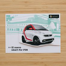 Smart  desplegable. Advertising project by Doña Marta Fernández - 09.21.2015