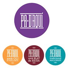 Pa d'aquí. Un proyecto de Br, ing e Identidad y Diseño gráfico de Xavi Barrios - 21.09.2015