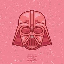 STAR WARS - ICONS & LETTERING. Un projet de Direction artistique, Design graphique, Illustration traditionnelle, T , et pographie de Alejandro Parrilla - 22.09.2015