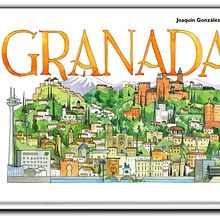 Libro de acuarelas de Granada. Un progetto di Illustrazione tradizionale di JOAQUIN GONZALEZ DORAO - 22.09.2015