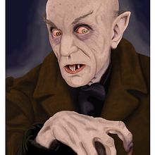 Nosferatu. Traditional illustration project by Javier Garcia Gonzalez - 09.22.2015