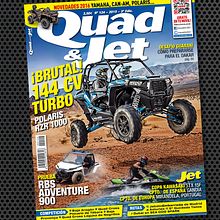 Diseño de portada de la revista Quad & Jet. Editorial Design project by ANTONIO BARBERO ALMODÓVAR - 09.23.2015