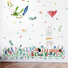 Wall Mural - Wall Ideas -  Kid's Room Walls  . Ilustrație tradițională, Arte plastice și Pictura de eva escoms estarlich - 09.23.2015