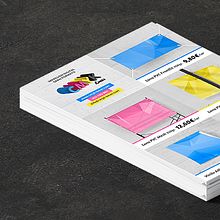 CMYK-Lonas / Flyer. Un proyecto de Br, ing e Identidad y Diseño gráfico de Miguel Godínez Aguirre de Cárcer - 23.09.2015