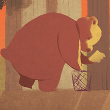 Ilustración pagina de cuento y amigos del bosque. Traditional illustration project by Pablo Vicens - 09.24.2015