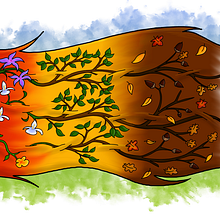The turning of seasons. Un proyecto de Ilustración tradicional de Enka Rico Guzmán - 23.09.2015