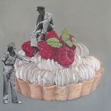 eat. Fine Arts, Collage, and Painting project by Marcos Martínez - 09.27.2015