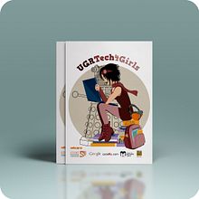 DISEÑO PARA EL CAMPUS TECNOLÓGICO PARA CHICAS DE LA UGR. Design, Graphic Design, and Traditional illustration project by Eva Lí - 09.27.2015