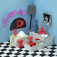 Pizza Margherita - Napoli. 3D project by silvia poli - 09.28.2015