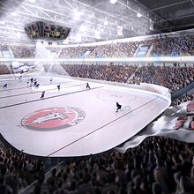 Malley Sports Complex, Switzerland. Colaboración con Ulargui arquitectos. Un progetto di 3D e Architettura di Diego - 14.05.2015