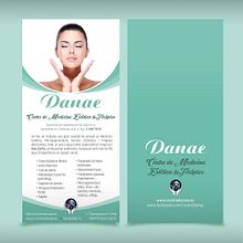 Estética Danae. Graphic Design project by Jaume Turon Auladell - 09.29.2015