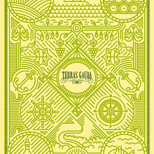 Cartel Terras Gauda 2015. Viñas y Líneas. Graphic Design, and Traditional illustration project by Salmorejo studio - 09.29.2015