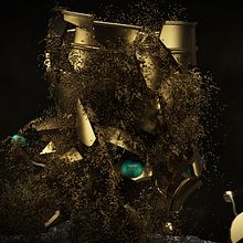 Guerrero de los Andes. 3D, Animation, Art Direction, Motion Graphics, Photograph, Post-production, and Video project by Andreé Chujutally Mejía - 09.29.2015