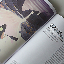 Moments Magazine. Un proyecto de Diseño editorial e Ilustración tradicional de Carla Lucena - 29.09.2015
