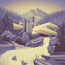 Ilustración de arquitectura. Un proyecto de Dirección de arte e Ilustración tradicional de Carla Lucena - 29.09.2015