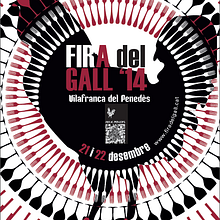 Cartell Fira del Gall Vilafranca del Penedès. Advertising project by Gemma Guasch Sanabra - 09.30.2014