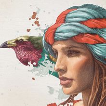 Past. Fine Arts, Graphic Design, and Traditional illustration project by Amparo Madera Albors - 09.30.2015