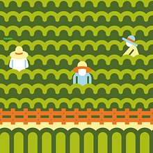 Cartel Terras Gauda 2015. Paisaje. Graphic Design, and Traditional illustration project by Salmorejo studio - 09.30.2015