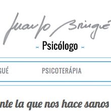 web Juanjo Bringué-Psicólogo. Un proyecto de Ilustración tradicional y Diseño Web de Ignacio Ballesteros Díaz - 30.09.2015