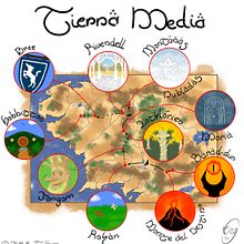 Viaje por la Tierra Media. Un proyecto de Ilustración tradicional de Enka Rico Guzmán - 17.07.2015