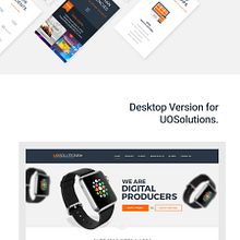 UI & UX for project UOSolutions. Design project by Edgar Ivan Quiroz Benites - 10.01.2015