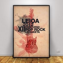 LEIOA POP ROCK 2010. Graphic Design, Advertising, T, and pograph project by Yeray Vega Fernandez de Labastida - 10.01.2012