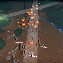 Ilustración - Bombardeo de Guernika. Projekt z dziedziny 3D, Trad, c i jna ilustracja użytkownika Juan Moreno - 09.07.2009