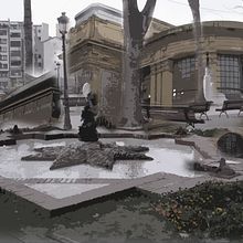 Mercado de la Ribera en Bilbao y el parque del Arenal juntos y revueltos. Un proyecto de Diseño, Diseño gráfico y Fotografía de Juan Francisco (John) Escudero Guerra - 04.10.2015