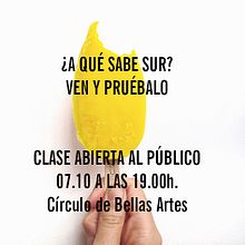¿A qué sabe SUR? Ven y pruébalo: clase abierta al público. Animation, Architecture, Arts, Crafts, Fine Arts, Br, ing, Identit, Film, Film, Video, TV, Collage, Web Development, Art Direction, Design, Product Design, Editorial Design, Graphic Design, Web Design, Education, Set Design, Writing, Sculpture, Photograph, Traditional illustration, Music, Painting, T, pograph, and Video project by SUR Escuela de Profesiones Artísticas - 10.04.2015