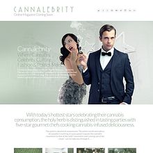 Cannalebrity Magazine Ein Projekt aus dem Bereich Br, ing und Identität, Kunstleitung, Webdesign und UX / UI von Brian Colquhoun - 05.10.2015