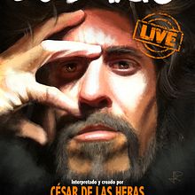 Ilustración y Diseño Gráfico artista "CÉSAR DE LAS HERAS". Un proyecto de Diseño gráfico e Ilustración tradicional de José Antonio Álvarez Pacios - 05.09.2014
