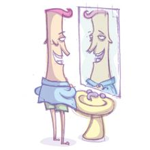 Preparativos para una primera cita.   Tira cómica extraída del libro LIGAR. El mejor remedio para una soltería crónica.. Comic project by pablo matera - 10.05.2015