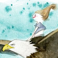 Alma i Àliga. Character Design, and Traditional illustration project by Sandra Uve - 01.17.2016